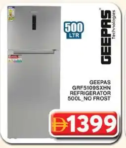 Grand Hyper Market GEEPAS Refrigerator offer