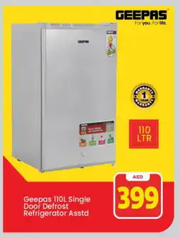 Mark & Save GEEPAS Refrigerator offer