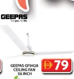 Grand Hyper Market GEEPAS Fan offer