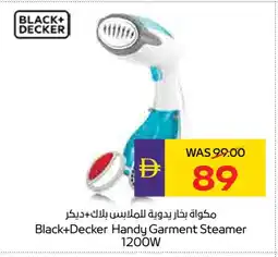 Megamart BLACK+DECKER Garment Steamer offer