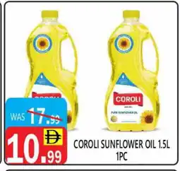 United Hypermarket COROLI Sunflower Oil offer