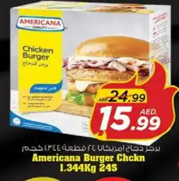 Nesto AMERICANA Chicken Burger offer