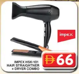 Grand Hyper Market IMPEX Hair Appliances offer
