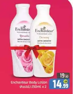 Mango Hypermarket LLC Enchanteur Body Lotion & Cream offer