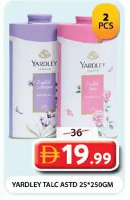 Grand Hyper Market YARDLEY Talcum Powder offer
