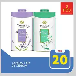 Mark & Save YARDLEY Talcum Powder offer