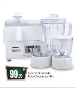 Bigmart GEEPAS Food Processor offer