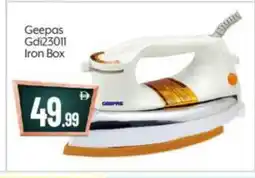 Bigmart GEEPAS Ironbox offer