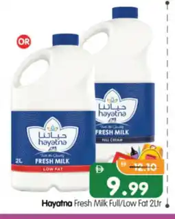 Al Madina Hypermarket HAYATNA Full Cream Milk offer