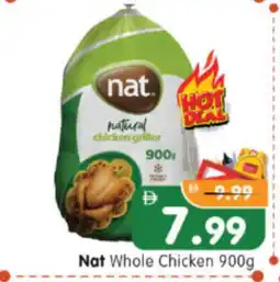 Al Madina Hypermarket NAT Frozen Whole Chicken offer