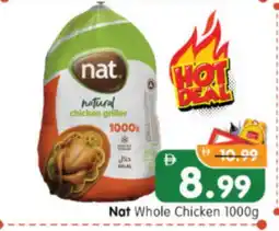 Al Madina Hypermarket NAT Frozen Whole Chicken offer
