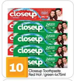 Bigmart CLOSE UP Toothpaste offer