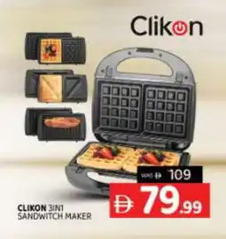 Al Madina CLIKON Sandwich Maker offer