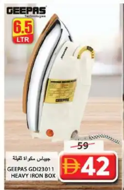 Grand Hyper Market GEEPAS Ironbox offer