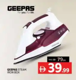 Al Madina GEEPAS Ironbox offer
