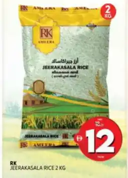 Al Madina RK Jeerakasala Rice offer