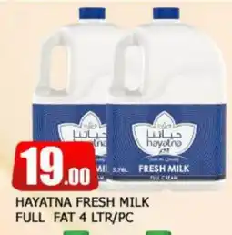 Al Madina HAYATNA Fresh Milk offer