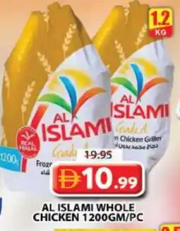 Grand Hyper Market AL ISLAMI Frozen Whole Chicken offer