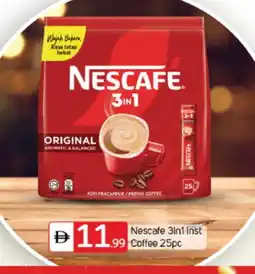 Talal Market NESCAFE Coffee 3in1 offer