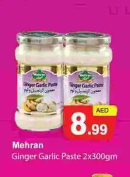 Gulf Hypermarket MEHRAN Garlic Paste offer