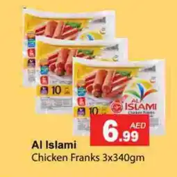 Gulf Hypermarket AL ISLAMI Chicken Franks offer