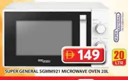 Grand Hyper Market SUPER GENERAL Microwave Oven offer