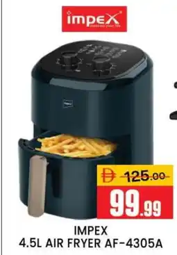 Al Madina IMPEX Air Fryer offer