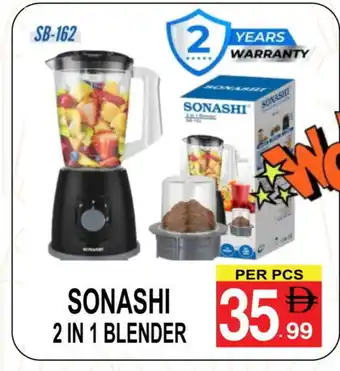 Friday Center SONASHI Mixer / Grinder offer