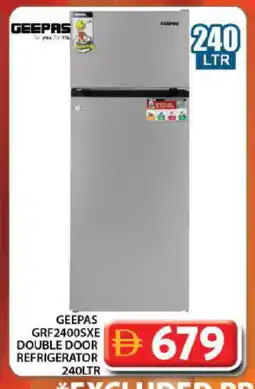 Grand Hyper Market GEEPAS Refrigerator offer