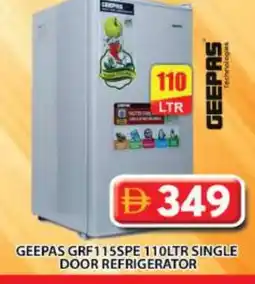 Grand Hyper Market GEEPAS Refrigerator offer