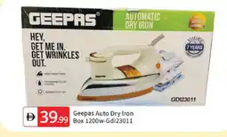 Talal Market GEEPAS Ironbox offer