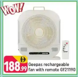 Shaklan GEEPAS Fan offer