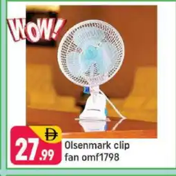 Shaklan OLSENMARK Fan offer