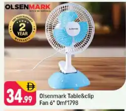 Shaklan OLSENMARK Fan offer