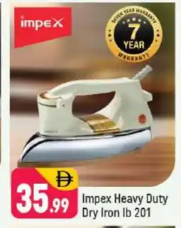 Shaklan IMPEX Ironbox offer