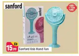 Shaklan SANFORD Fan offer