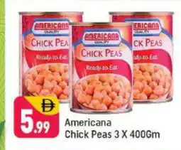 Shaklan AMERICANA Chick Peas offer