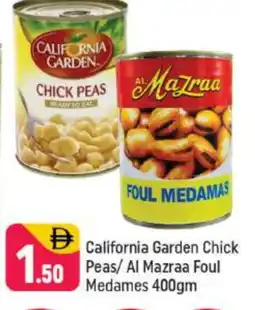 Shaklan CALIFORNIA Chick Peas offer