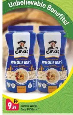 Shaklan QUAKER Oats offer