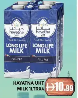 Al Madina HAYATNA Long Life / UHT Milk offer