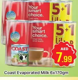 Al Madina COAST Evaporated Milk offer