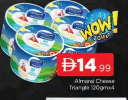 Al Madina ALMARAI Triangle Cheese offer