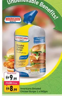 Shaklan AMERICANA Chicken Burger offer