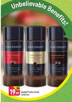 Shaklan DAVIDOFF Coffee offer