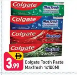 Shaklan COLGATE Toothpaste offer