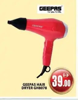 Al Madina GEEPAS Hair Appliances offer