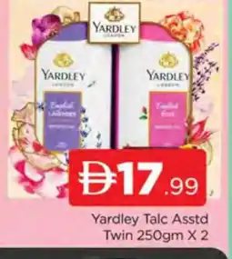 Al Madina YARDLEY Talcum Powder offer