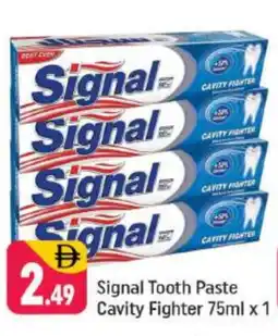 Shaklan SIGNAL Toothpaste offer