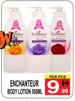 Friday Center Enchanteur Body Lotion & Cream offer