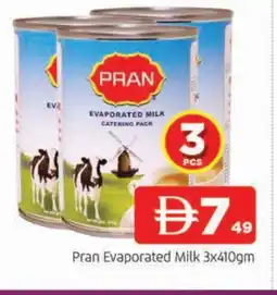 Al Madina PRAN Evaporated Milk offer